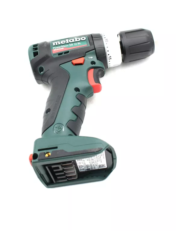 WIERTARKO-WKRĘTARKA UDAROWA METABO POWERMAXX SB 12 BL 12V 45NM 601077890 B