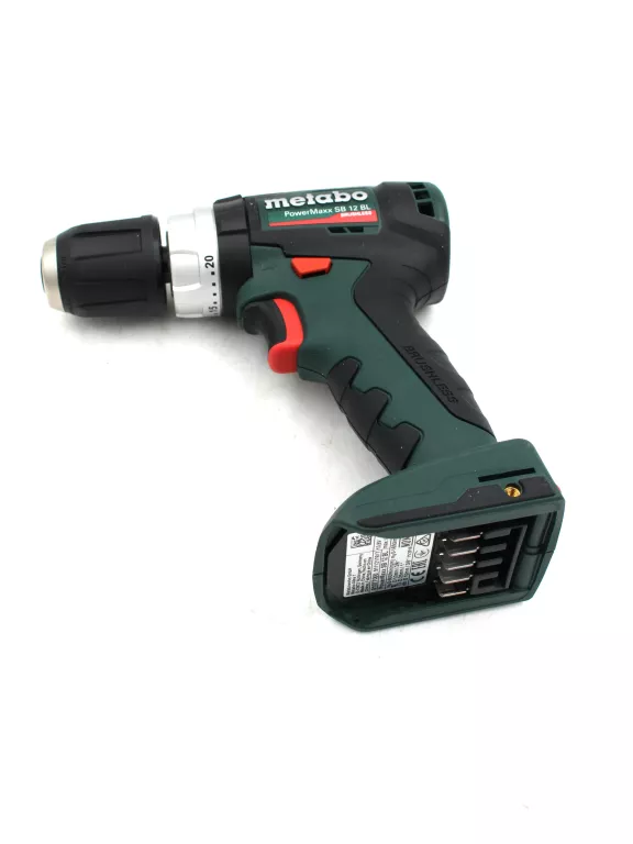 WIERTARKO-WKRĘTARKA UDAROWA METABO POWERMAXX SB 12 BL 12V 45NM 601077890 B