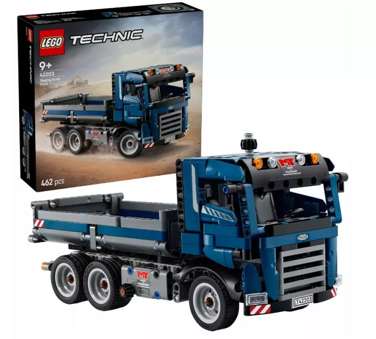 LEGO TECHNIC 42203 WYWROTKA Z PRZECHYLANĄ SKRZYNIĄ