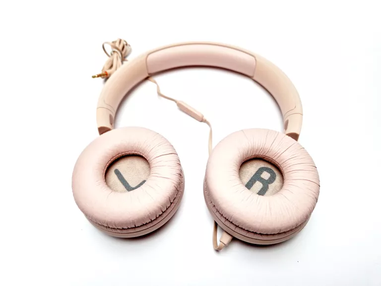 SŁUCHAWKI JBL TUNE 500 RÓŻOWE