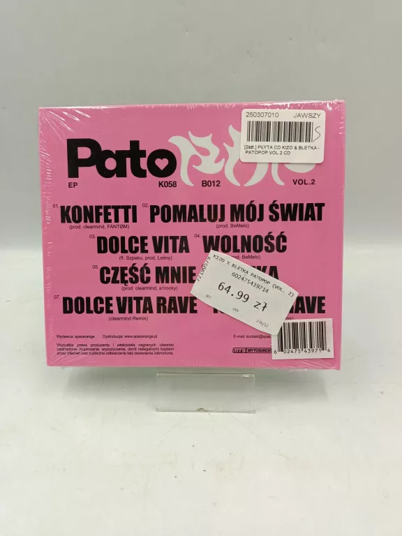 plyta-cd-kizo-bletka-patopop-vol2-cd-ean-gtin-602475439714