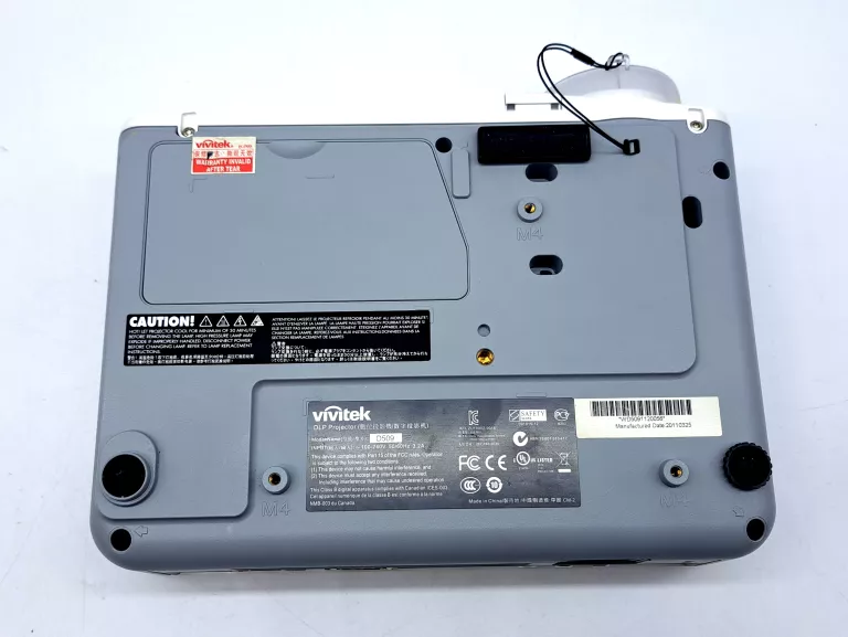 PROJEKTOR VIVITEK D509 | OKABLOWANIE | PILOT