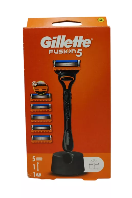 GILLETTE FUSION5 MASZYNKA DO GOLENIA DLA MĘŻCZYZN, 5 WKŁADÓW