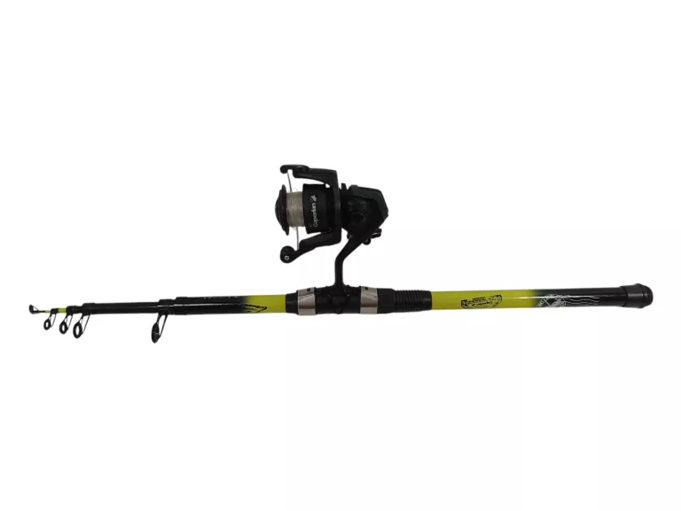 CAPERLAN UFISH FRESHWATER 240 NEW FISHING EXPLORATION SET + KOŁOWROTEK