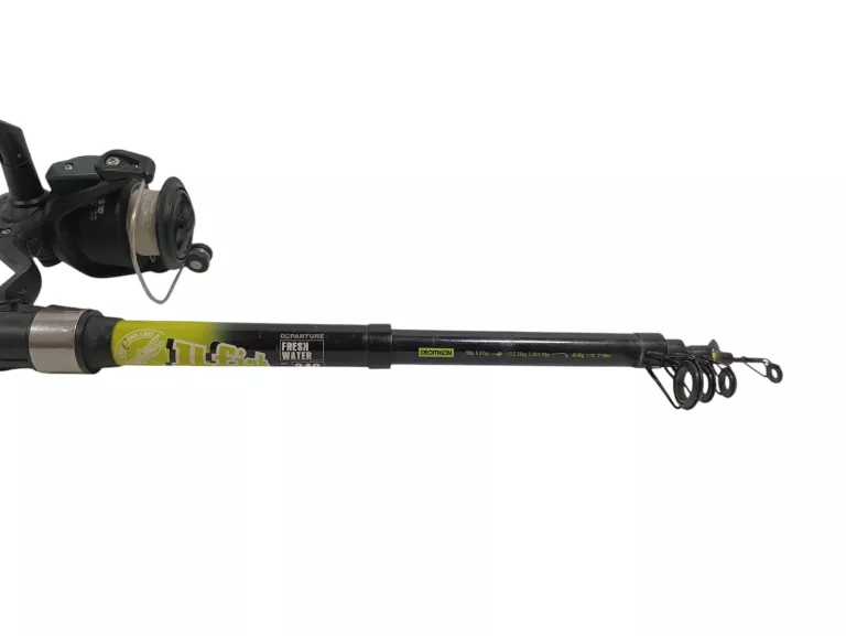CAPERLAN UFISH FRESHWATER 240 NEW FISHING EXPLORATION SET + KOŁOWROTEK