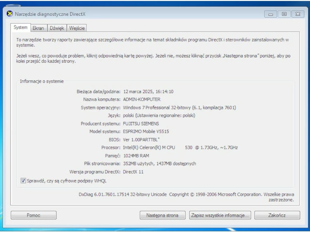 laptop-fujitsu-siemens-esprimo-mobile-v5515-154-cm530-180gb-win-7-pojemnosc-dysku-80