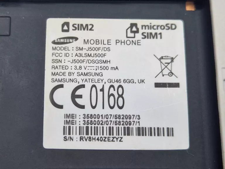 TELEFON SAMSUNG GALAXY J