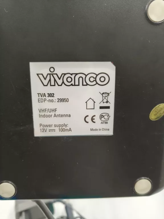ANTENA VIVANCO TVA 302 Z ZASILACZEM