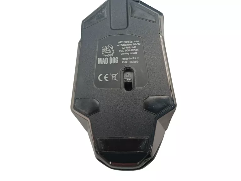 MYSZKA KOMPUTEROWA MAD DOG GM505 USB RGB LED