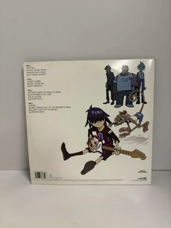 PŁYTA WINYLOWA GORILLAZ: DEMON DAYS WINYL