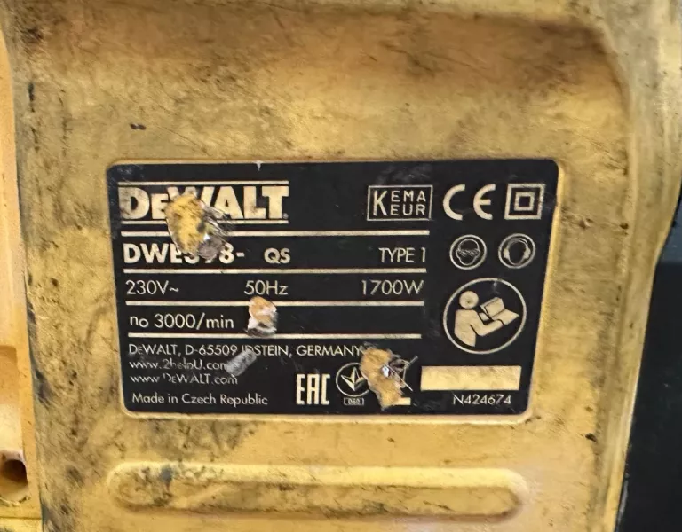 PILARKA DEWALT ALLIGATOR DWE398-QS