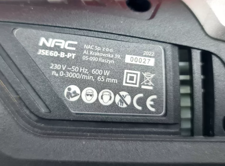 NAC WYRZYNARKA 600W