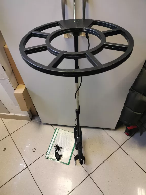 METAL DETECTOR WYKRYWACZ METALI MIDAS SAPER Z DETEKTOREM + ŁADOWARKA+PAPIE