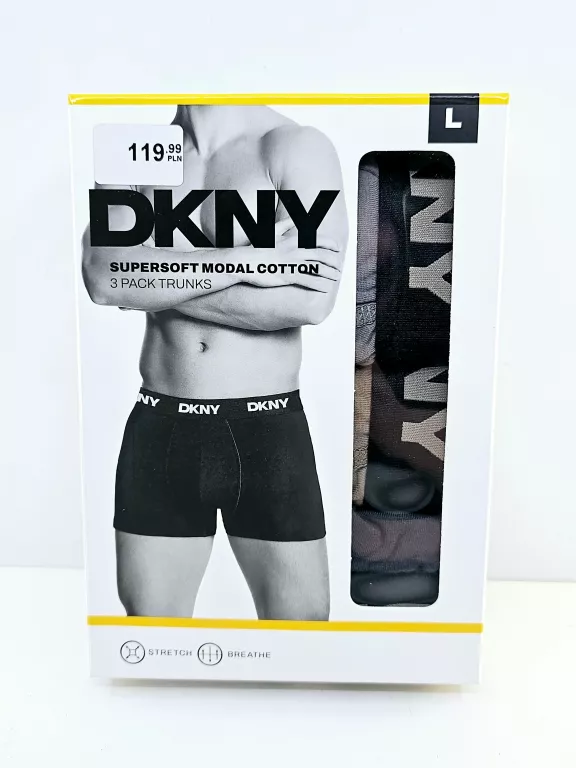 BOKSERKI MĘSKIE DKNY 3SZT L