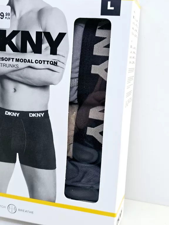 BOKSERKI MĘSKIE DKNY 3SZT L