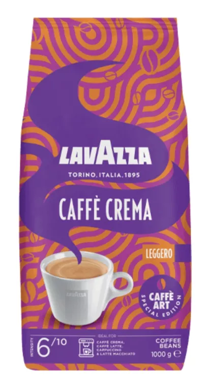 LAVAZZA CAFE CREMA LEGGERO 1 KG KAWA ZIARNISTA