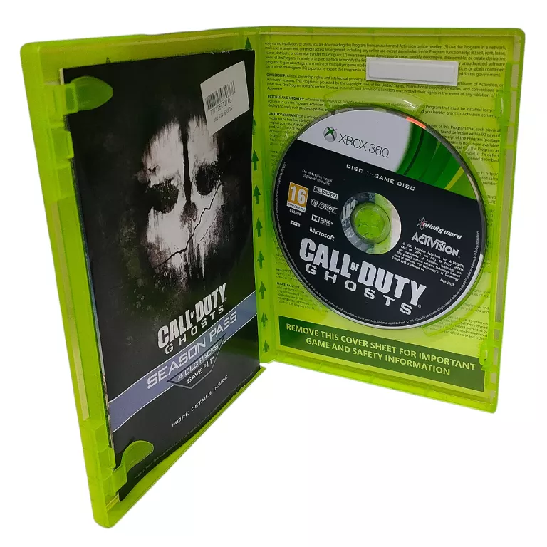 CALL OF DUTY GHOSTS XBOX360