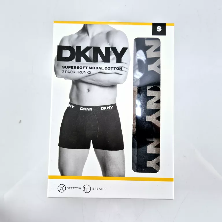 BOKSERKI MĘSKIE DKNY 3PACK S