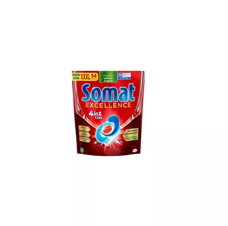 KAPSUŁKI DO ZMYWARKI SOMAT EXCELLENCE 4W1 54 SZTUKI
