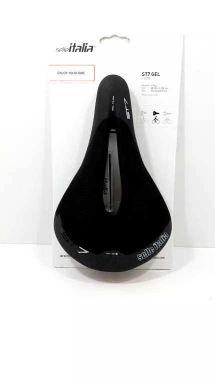 SIODEŁKO SELLE ITALIA ST7 FLOW CZARNE