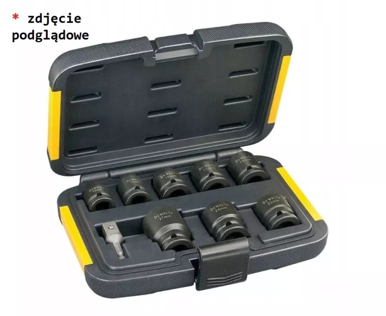 ZESTAW NASADEK UDAROWYCH 1/2" DEWALT DT7507-QZ
