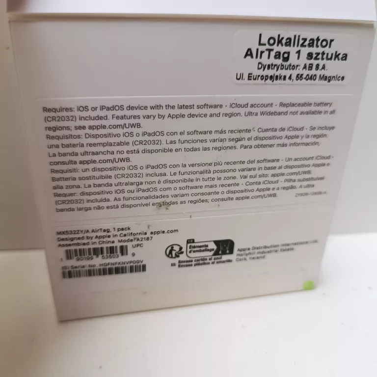 APPLE AIRTAG (1 SZT)
