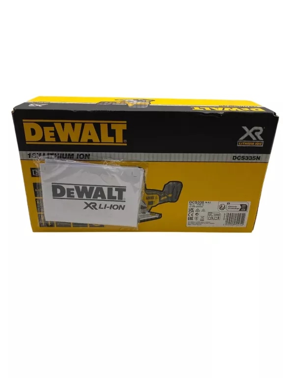 WYRZYNARKA AKUMULATOROWA DEWALT DCS335N NA BATERIE 18V LI-ION