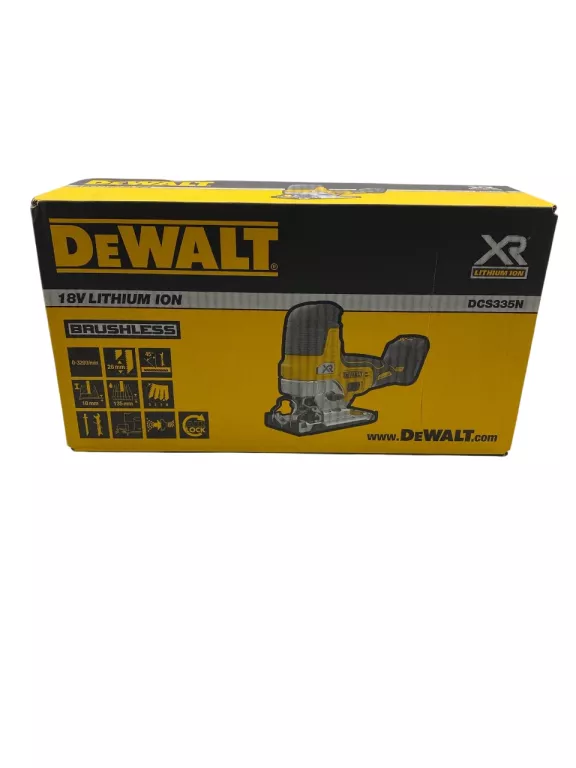 WYRZYNARKA AKUMULATOROWA DEWALT DCS335N NA BATERIE 18V LI-ION