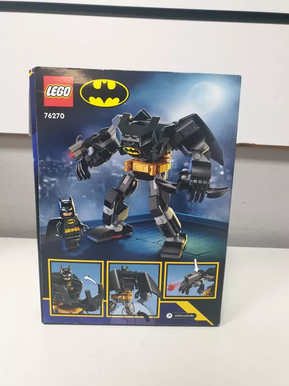 KLOCKI LEGO 76270 MECHANICZNA ZBROJA BATMAN +6 LAT