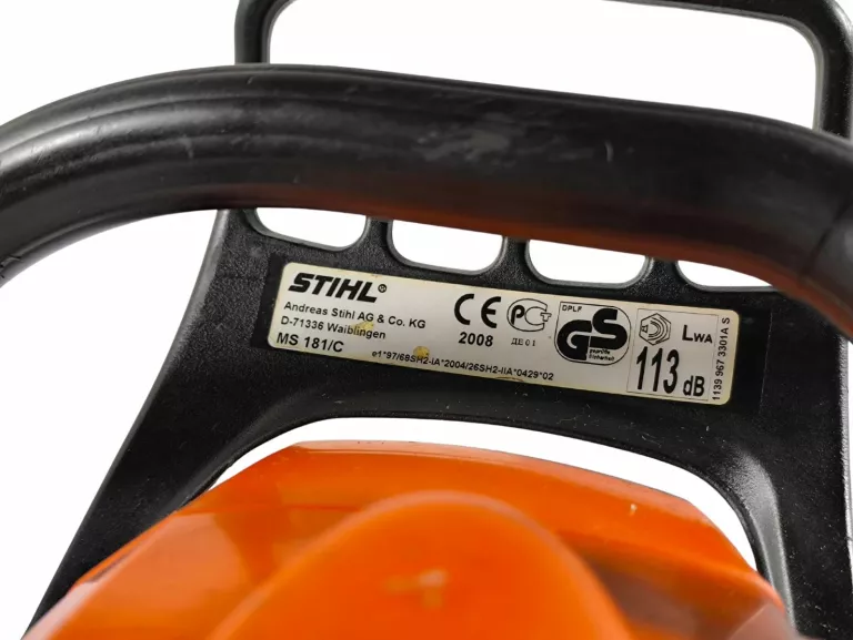 PILARKA SPALINOWA STIHL MS 181