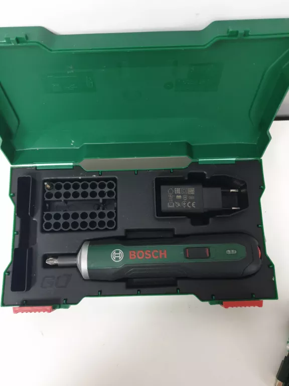 WKRĘTARK ELEKTRYCZNY BOSCH PUSHDRIVE 3.6V SET 06039C6000 + WALIZECZKA