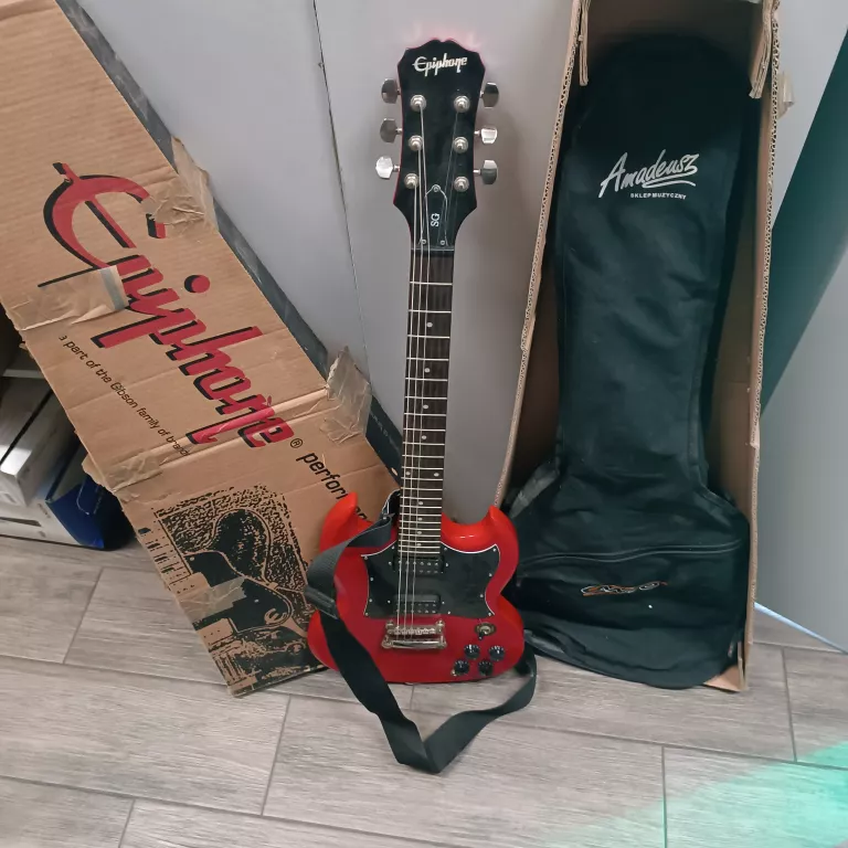 GITARA ELEKTRYCZNA EPIPHONE SG CZERWONA