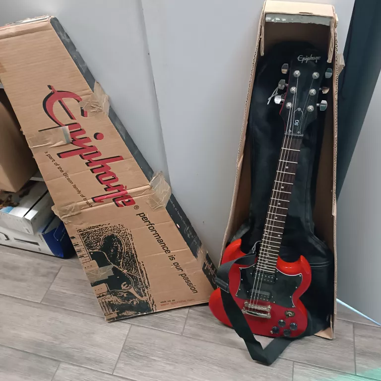 GITARA ELEKTRYCZNA EPIPHONE SG CZERWONA