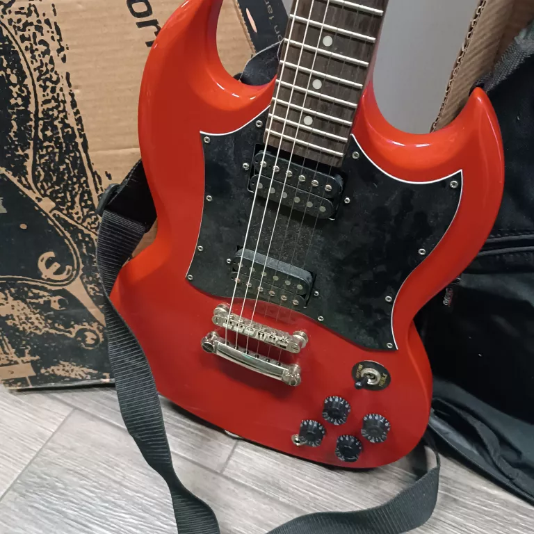 GITARA ELEKTRYCZNA EPIPHONE SG CZERWONA