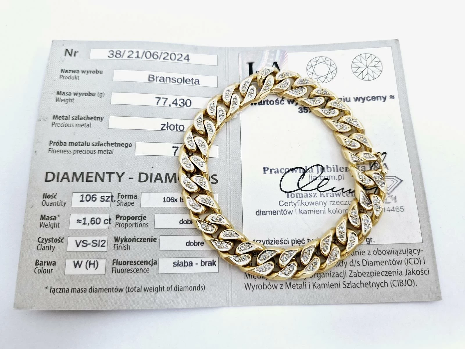 zlota-bransoletka-brylanty-750-7743g-21cm-ean-gtin-5900025430446