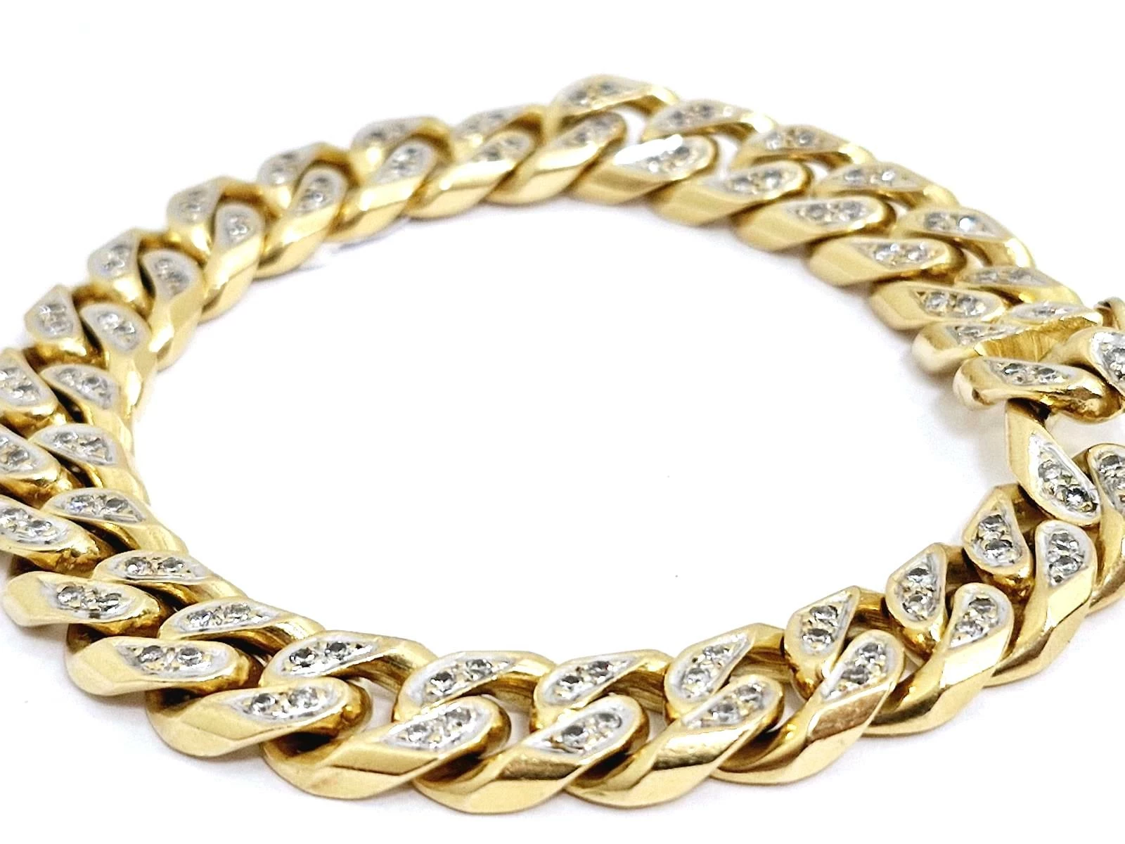 zlota-bransoletka-brylanty-750-7743g-21cm-aleje-jerozolimskie-33-warszawa-boonum