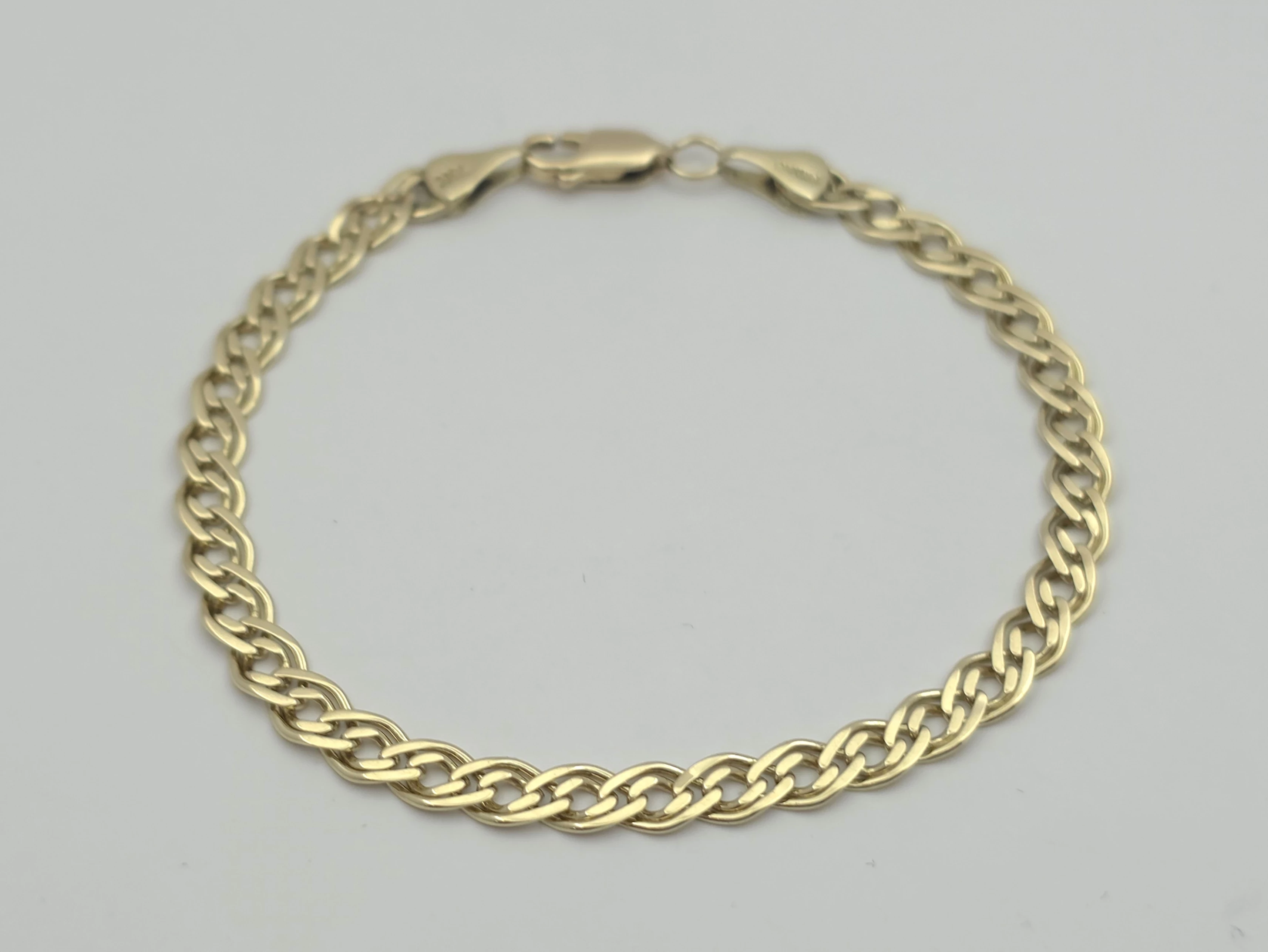 zlota-bransoletka-splot-mona-lisa-585-14k-185cm-576g-stan-11323-2