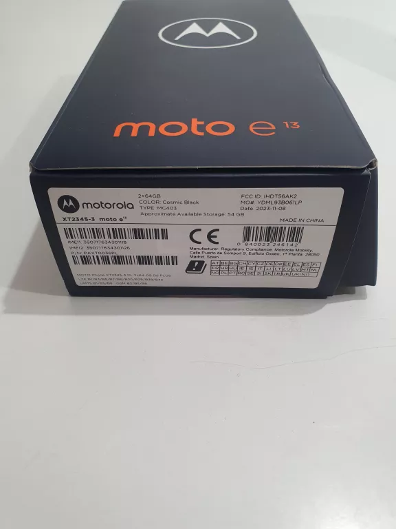 TELEFON MOTOROLA MOTO E13 2GB/64GB