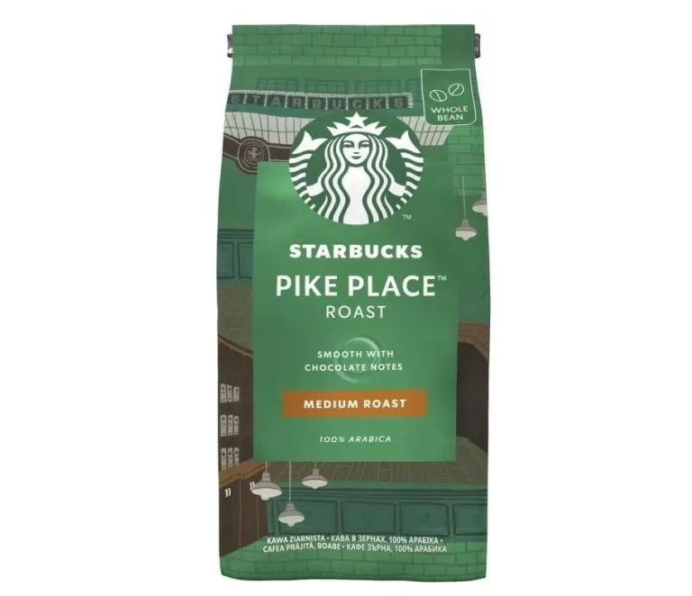 KAWA ZIARNISTA STARBUCKS PIKE PLACE ROAST 200 G MEDIUM ROAST