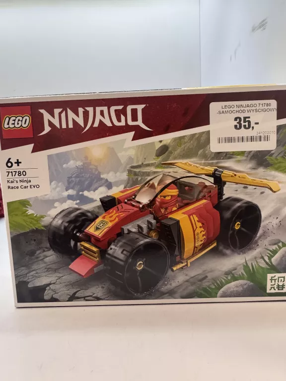 LEGO NINJAGO 71780 -SAMOCHÓD WYŚCIGOWY NINJA KAI