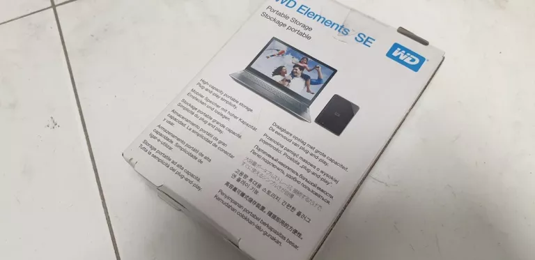 DYSK ZEWNĘTRZNY WD ELEMENTS SE 4TB + PUDEŁKO