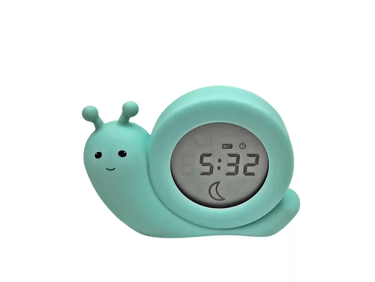alecto-slimak-simon-trener-snu-2w1-budzik-lampka-nocna-dla-dzieci-ean-gtin-8711902078524
