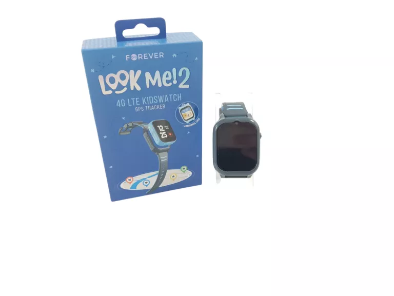 SMARTWATCH DLA DZIECI FOREVER LOOK ME KW-510 LTE NIEBIESKI