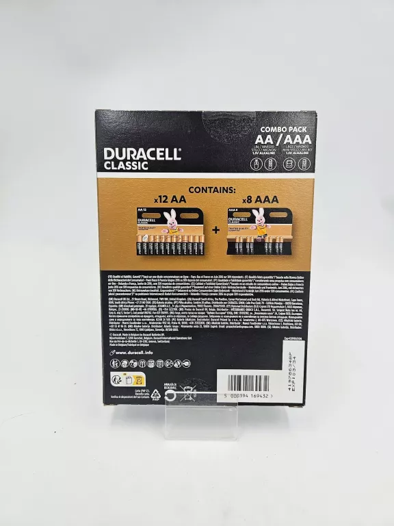 BATERIE DURACELL CLASSIC TRUSTED QUALITY COMBO PACK 20 SZT AA + AAA