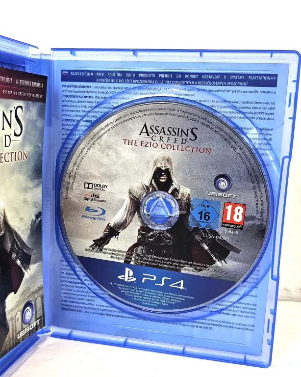 GRA PS4 ASSASSINS CRREDD THE EZIO COLLECTION