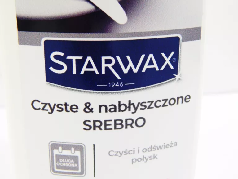 STARWAX CZYSTE NABŁYSZCZONE SREBRO