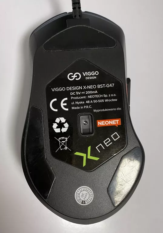 MYSZ XNEO VIGGO DESIGN BST-G47