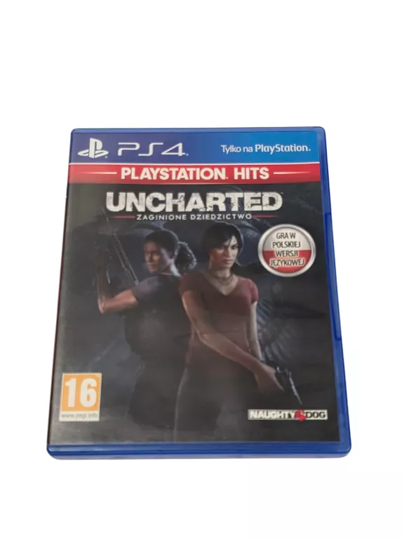 GRA NA PS4 UNCHARTED ZAGINIONE DZIEDZICTWO