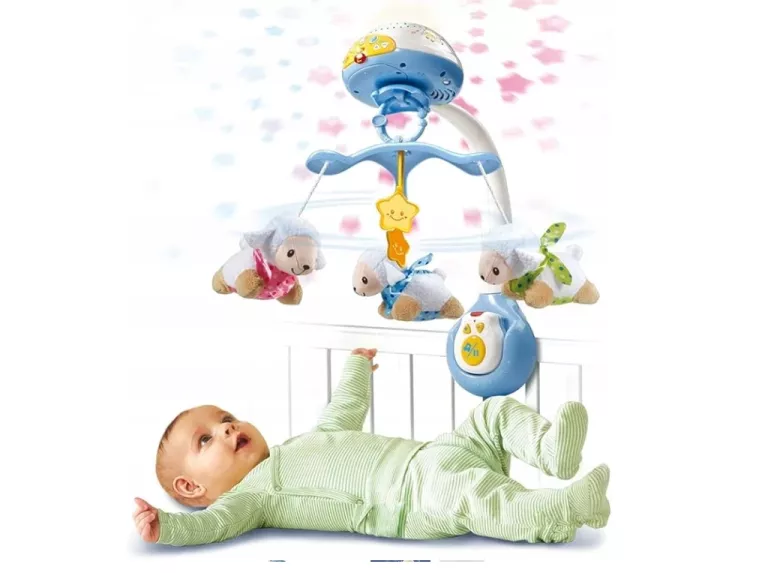 VTECH KARUZELA Z POZYTYWKĄ I PROJEKTOREM