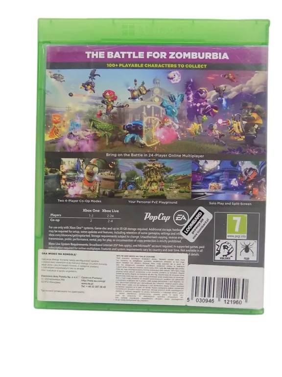 PLANTS VS. ZOMBIES: GARDEN WARFARE 2 XBOX ONE